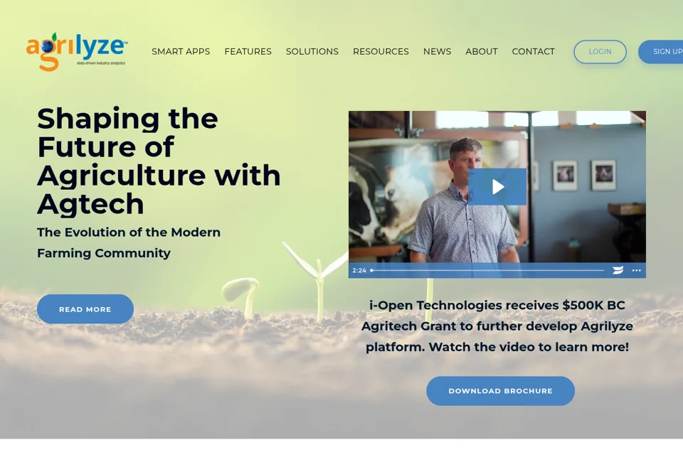 Landing page preview