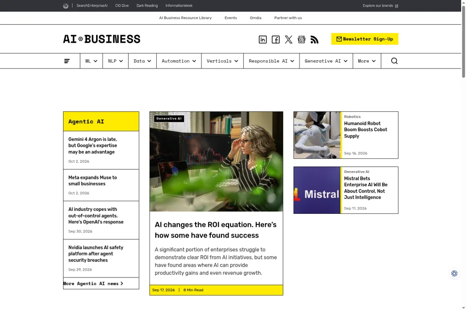 Landing page preview