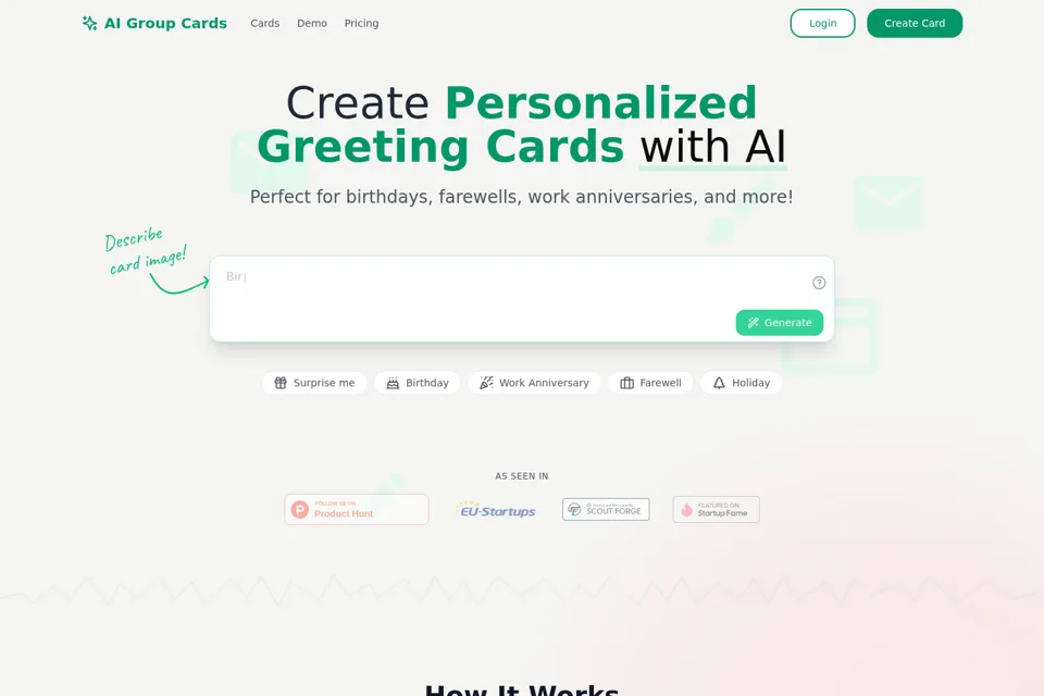 Landing page preview