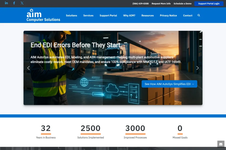 Landing page preview