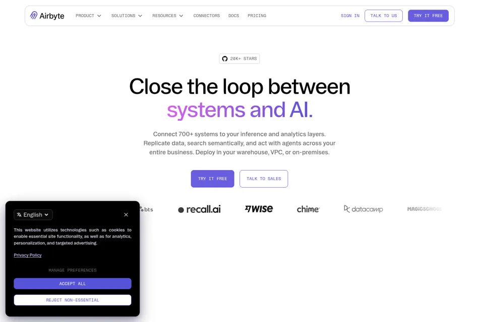 Landing page preview