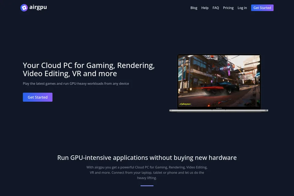 Landing page preview