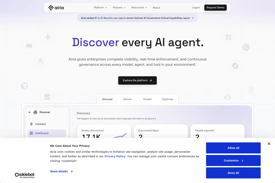 Landing page preview