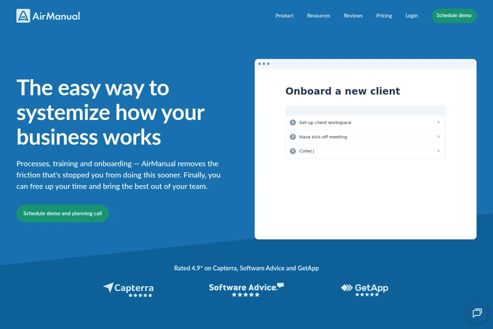 Landing page preview