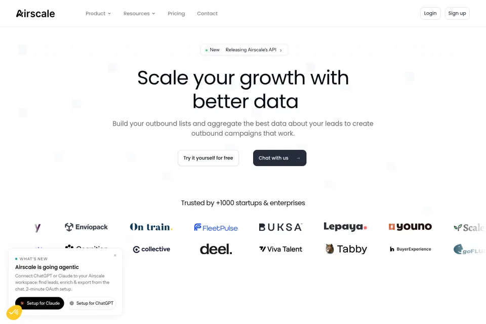 Landing page preview