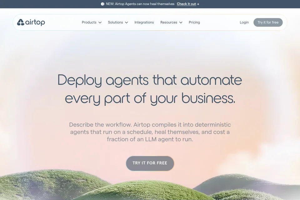 Landing page preview