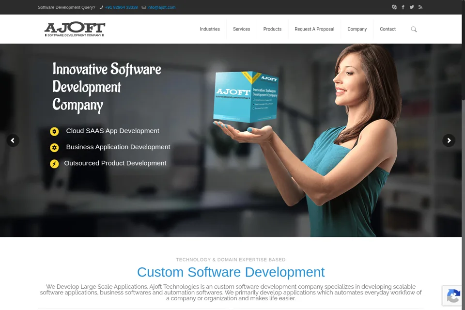 Landing page preview