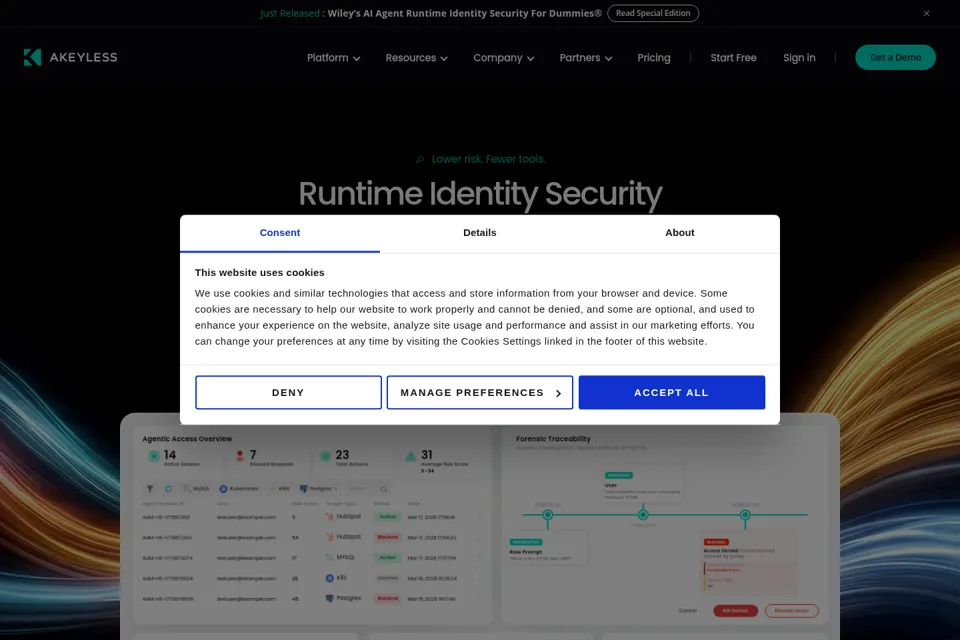 Landing page preview