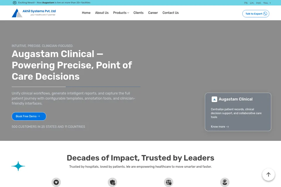 Landing page preview