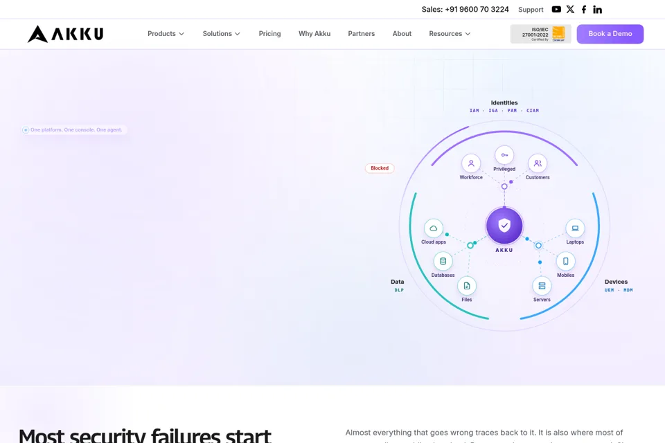Landing page preview