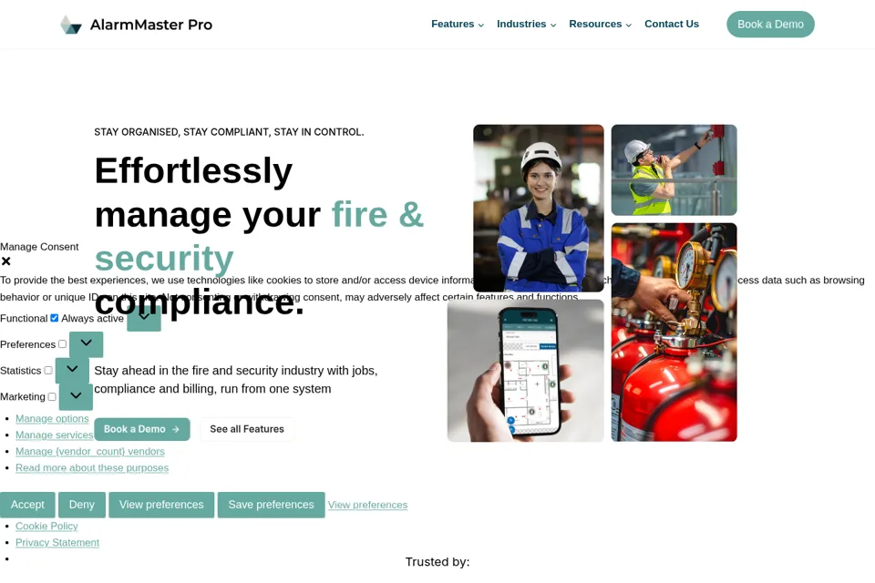 Landing page preview