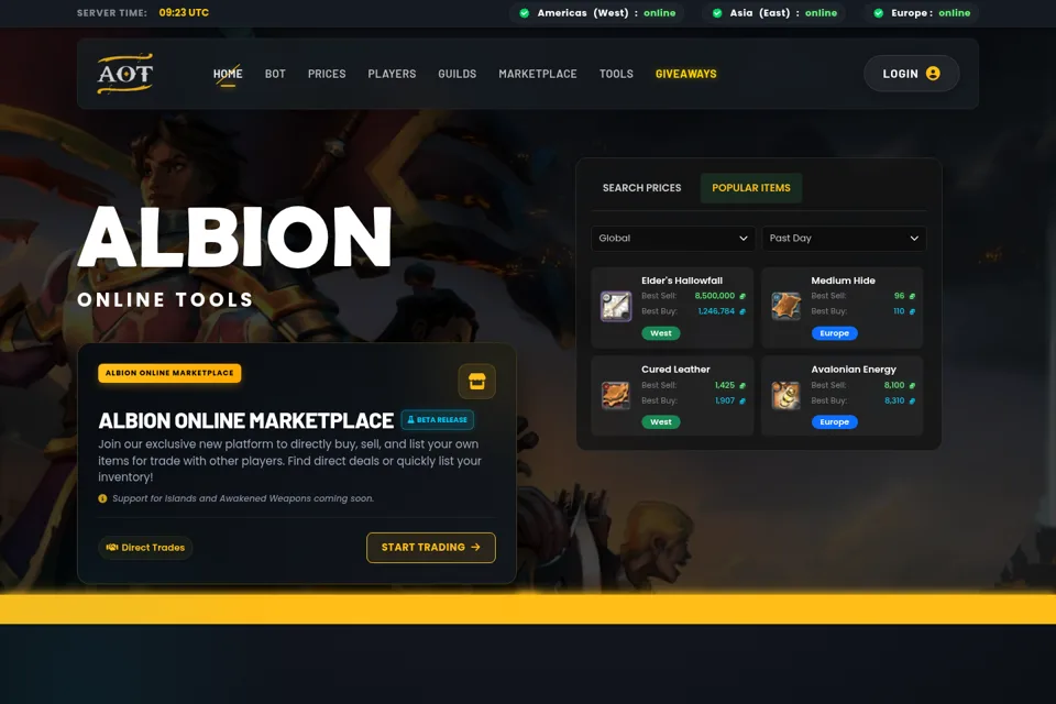Landing page preview