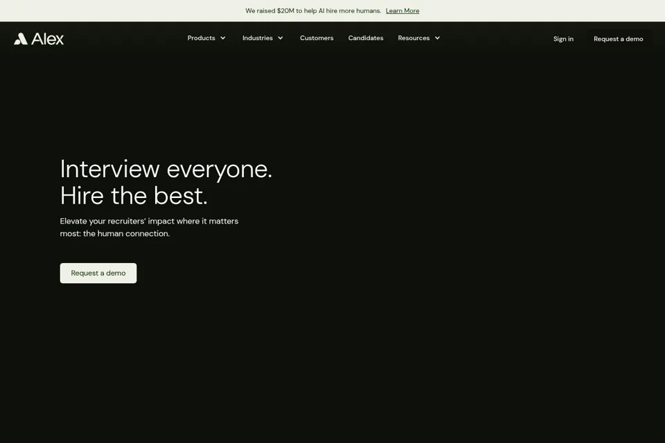 Landing page preview