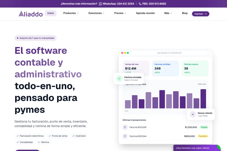 Landing page preview
