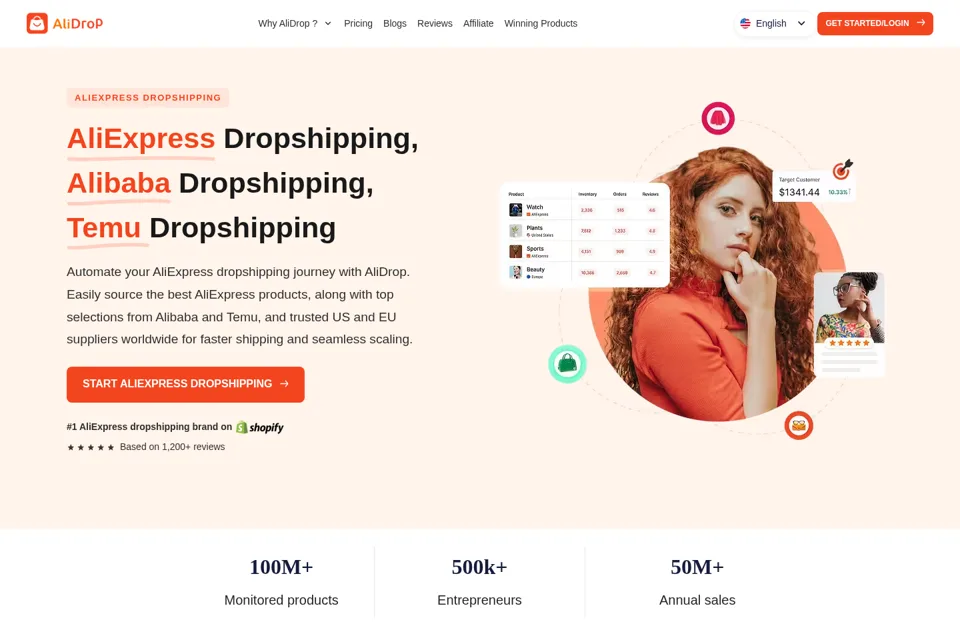 Landing page preview