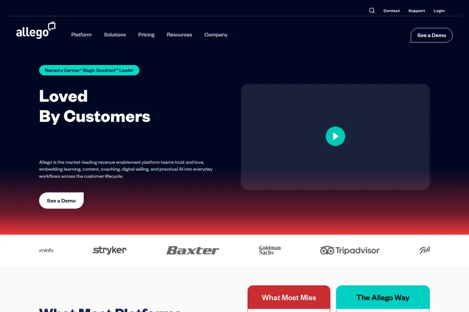 Landing page preview