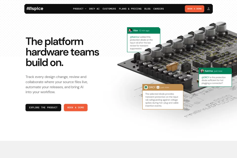 Landing page preview