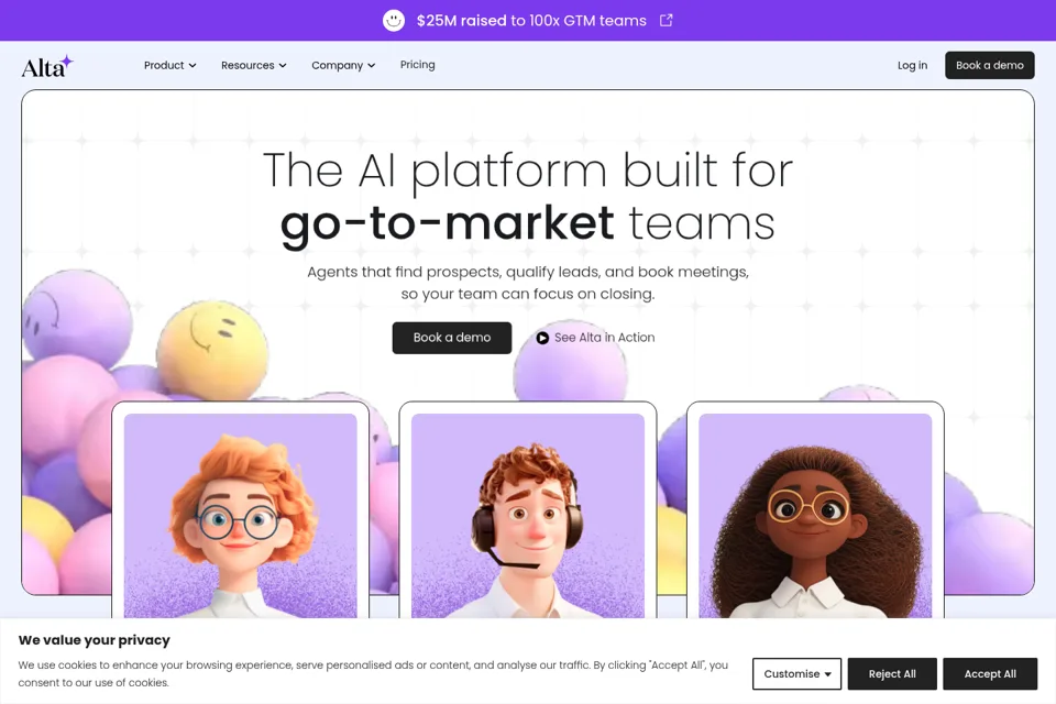 Landing page preview