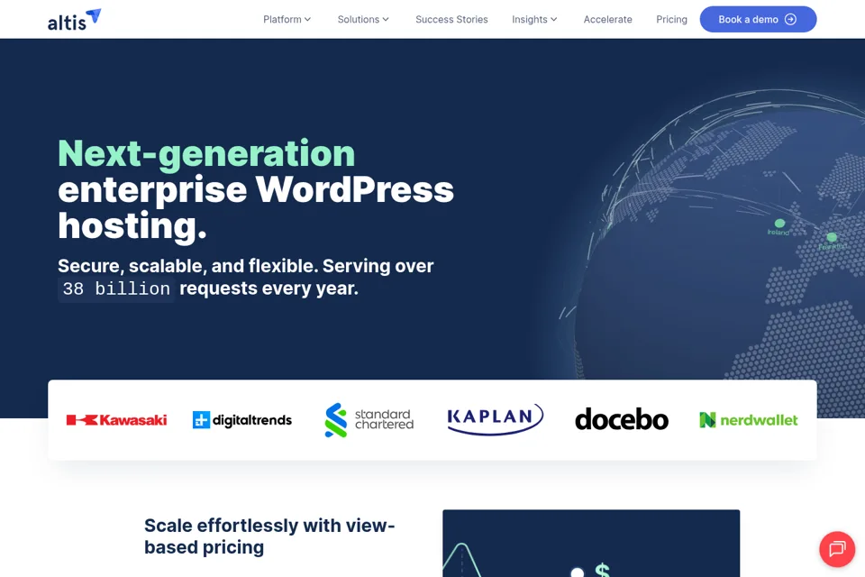 Landing page preview