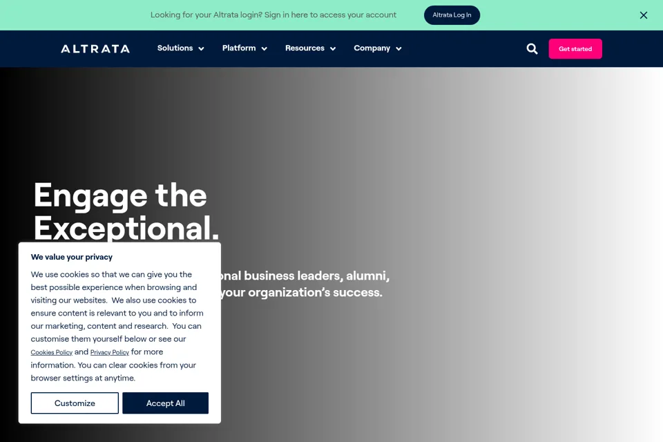 Landing page preview