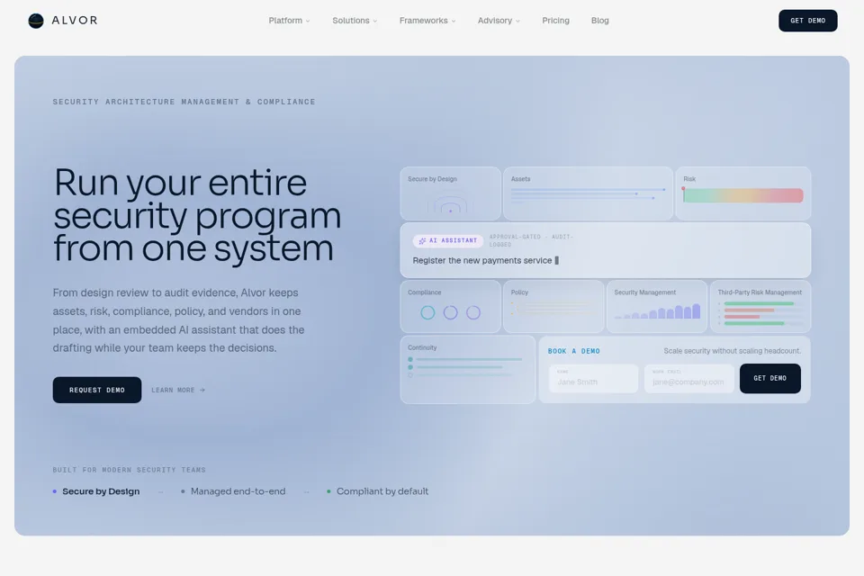 Landing page preview