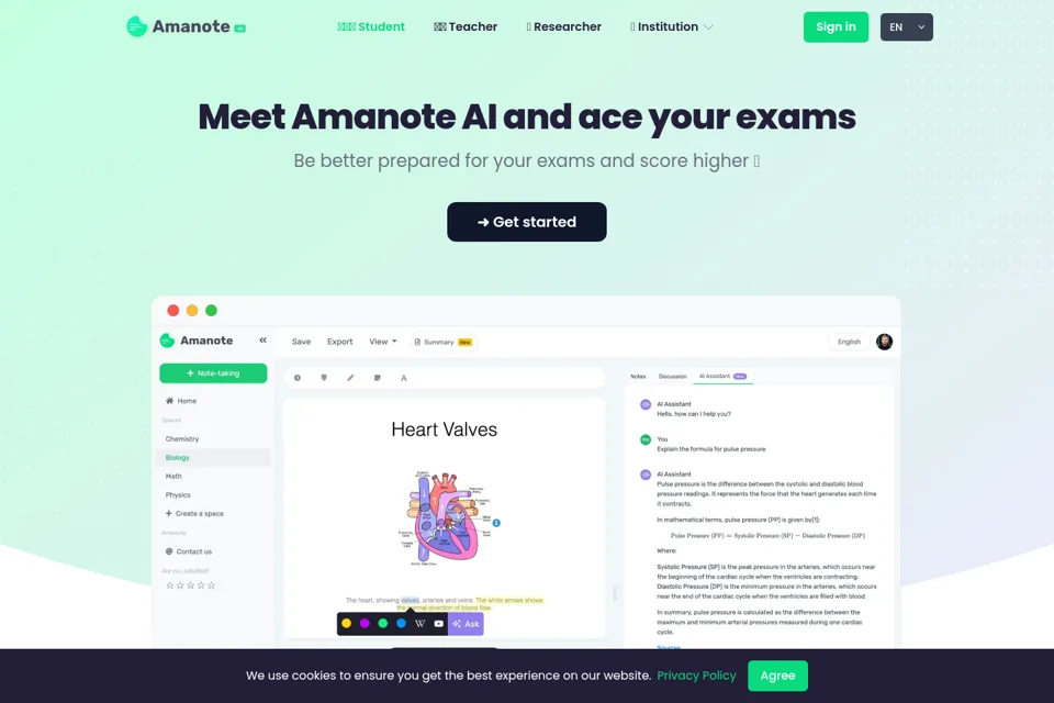Landing page preview
