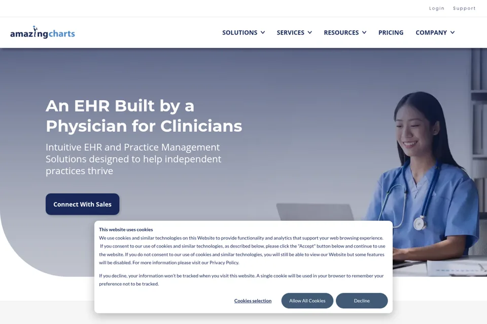 Landing page preview