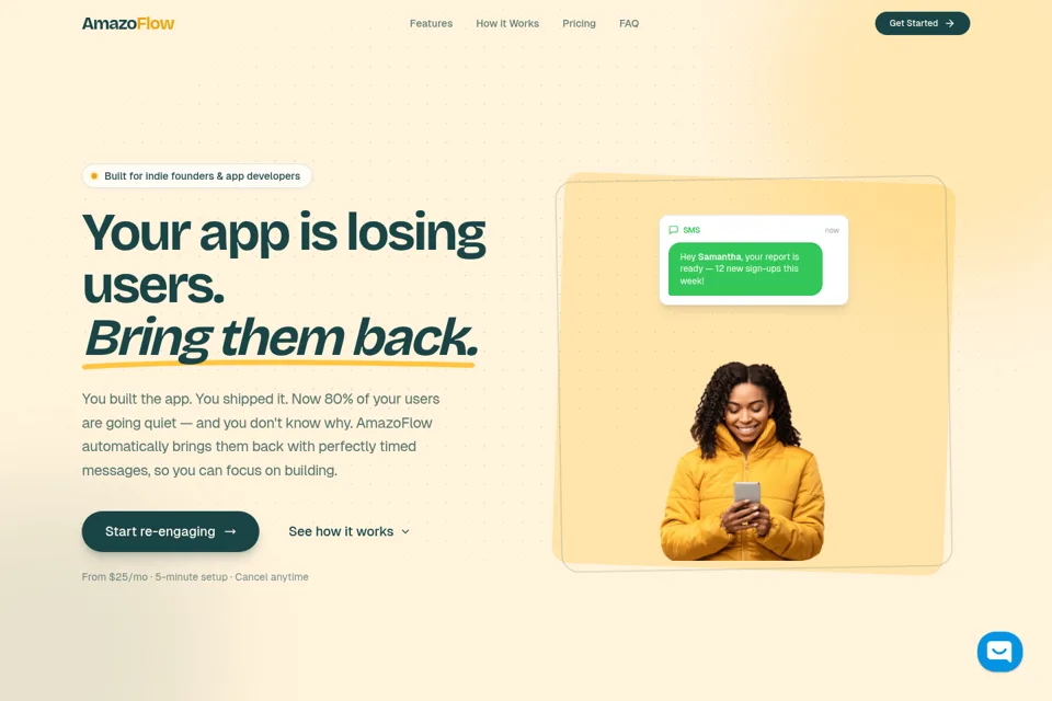 Landing page preview