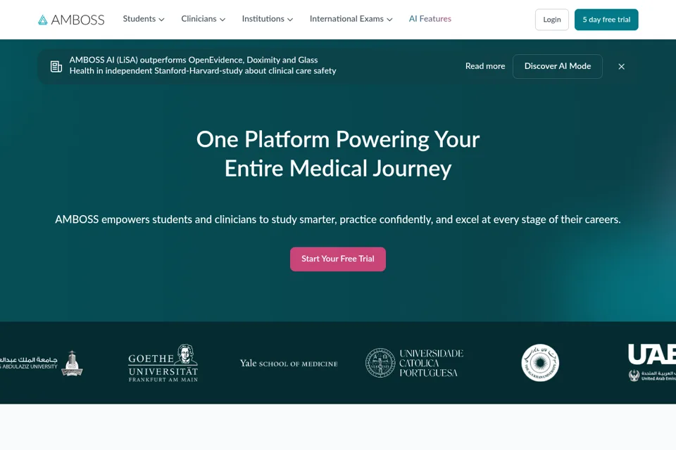 Landing page preview