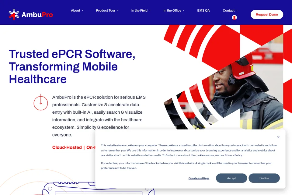 Landing page preview