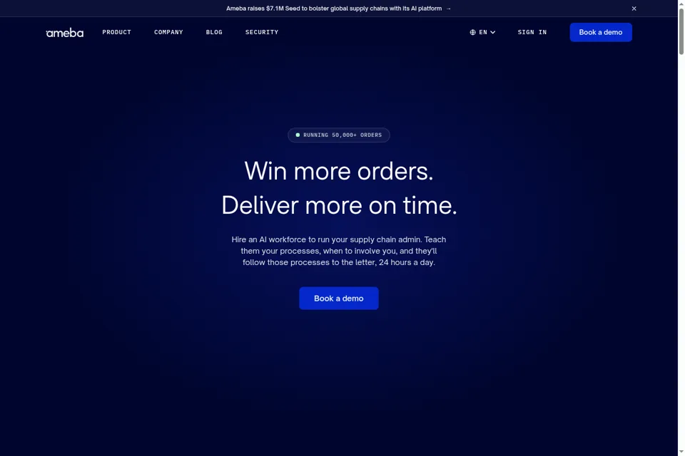 Landing page preview