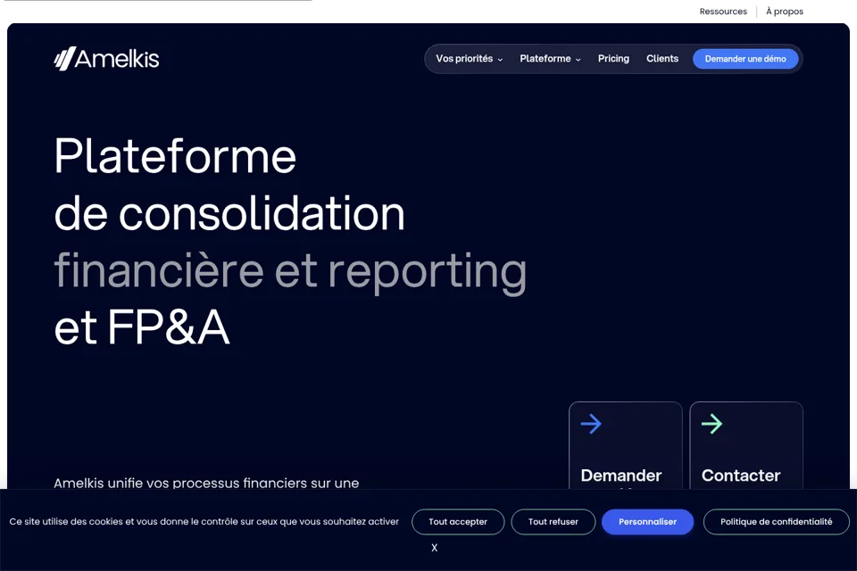 Landing page preview