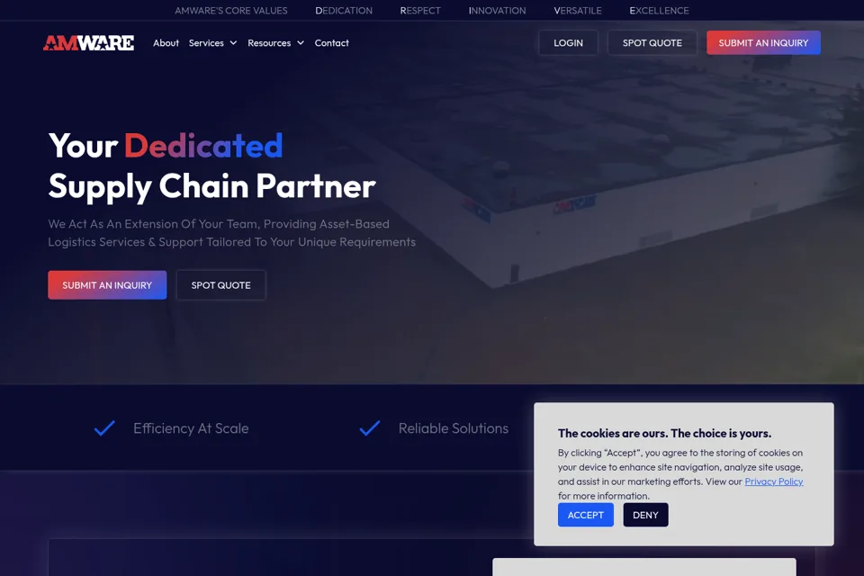 Landing page preview