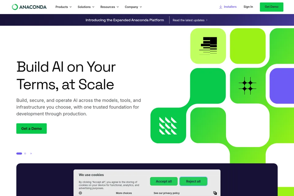 Landing page preview