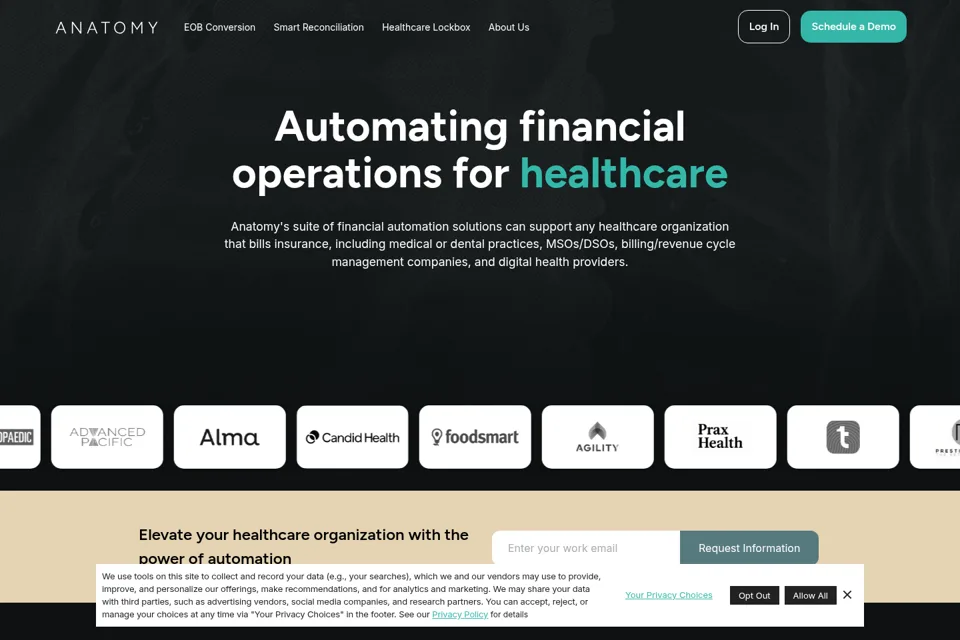 Landing page preview