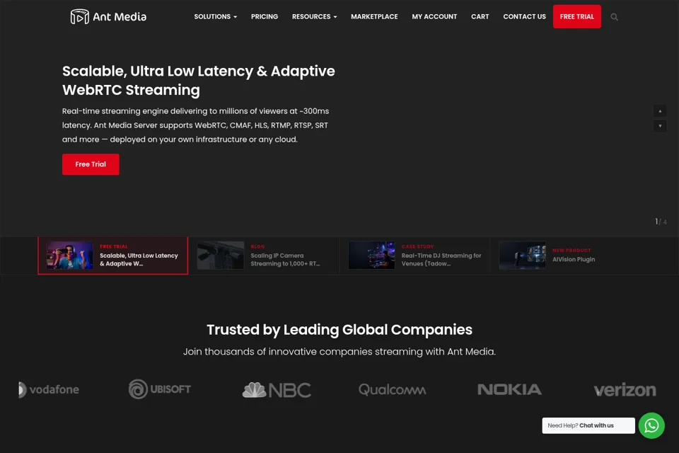Landing page preview