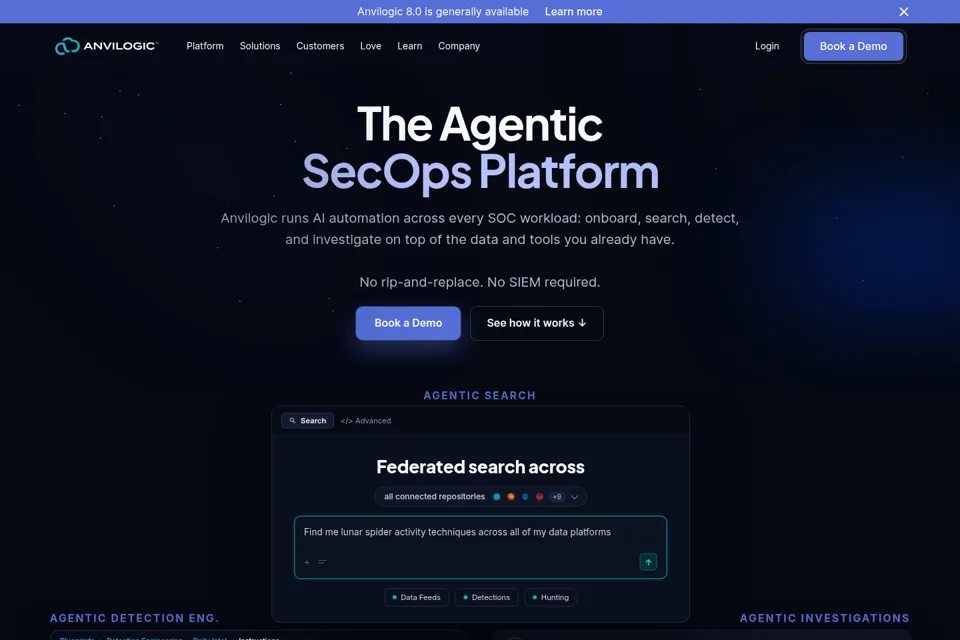 Landing page preview