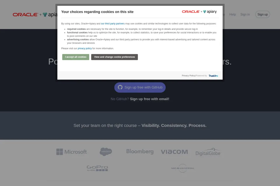 Landing page preview