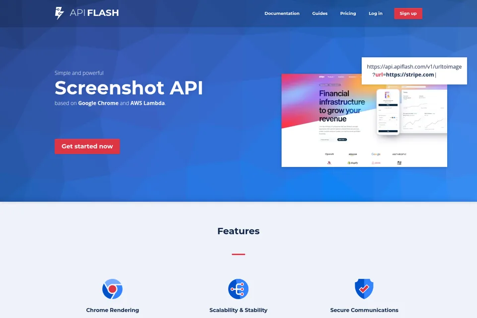 Landing page preview
