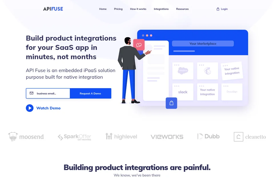 Landing page preview