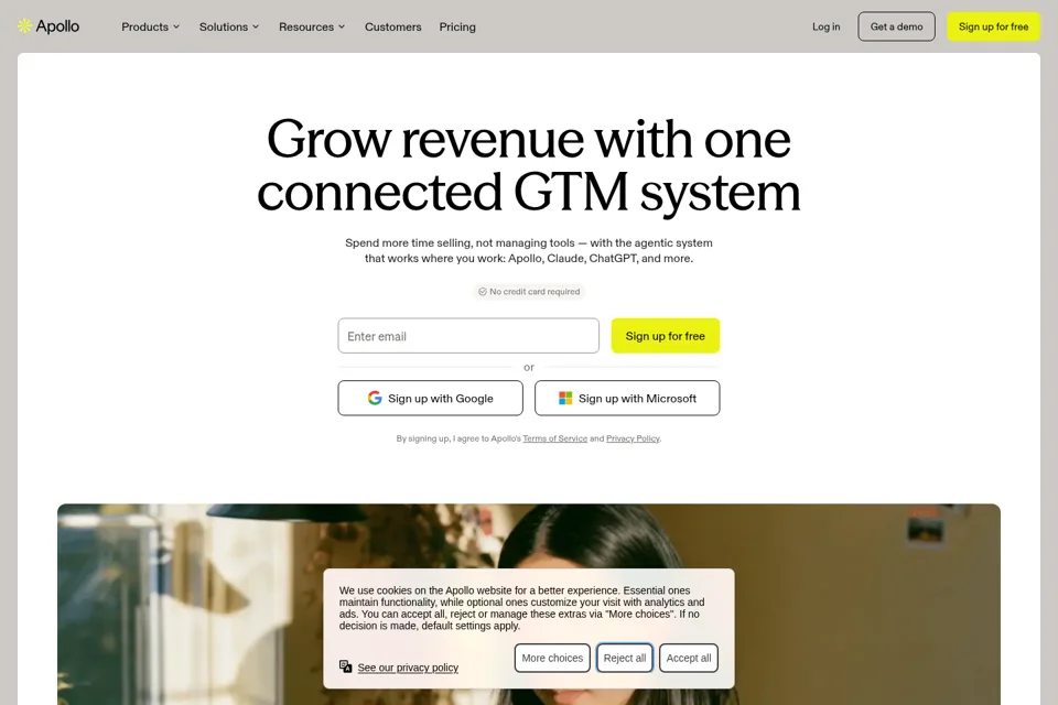 Landing page preview
