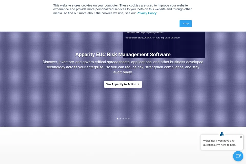Landing page preview