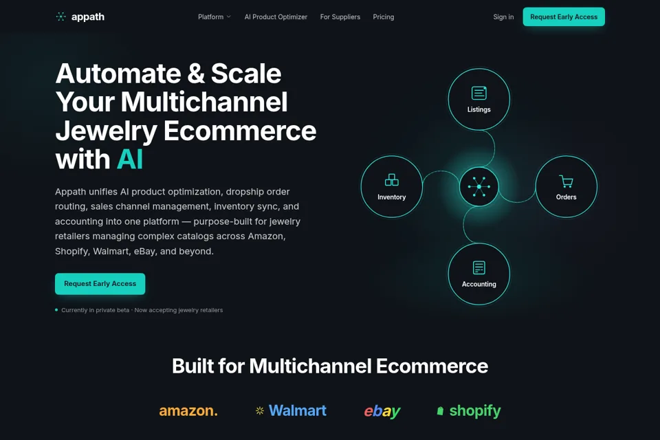 Landing page preview