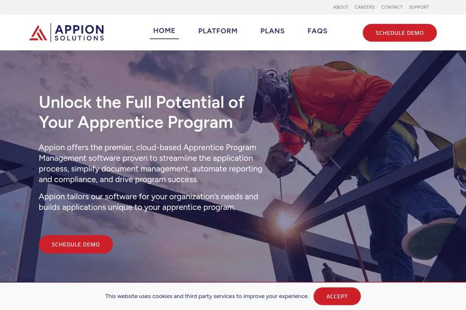 Landing page preview