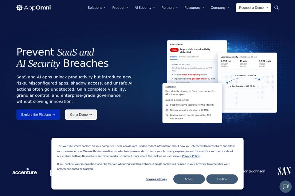 Landing page preview