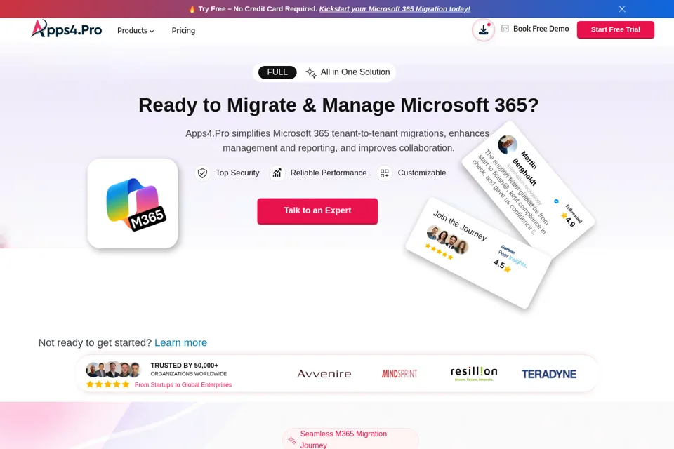 Landing page preview