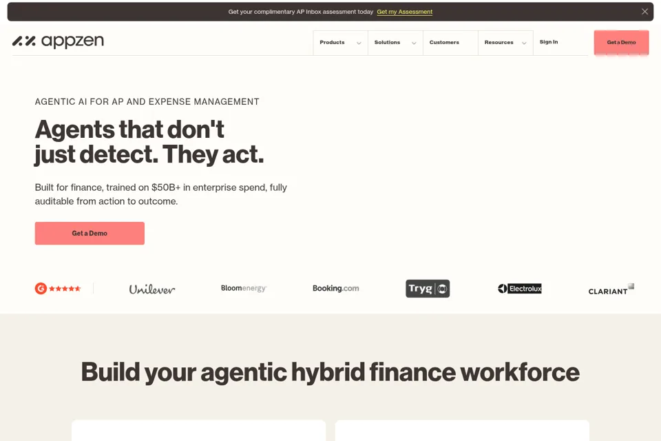 Landing page preview