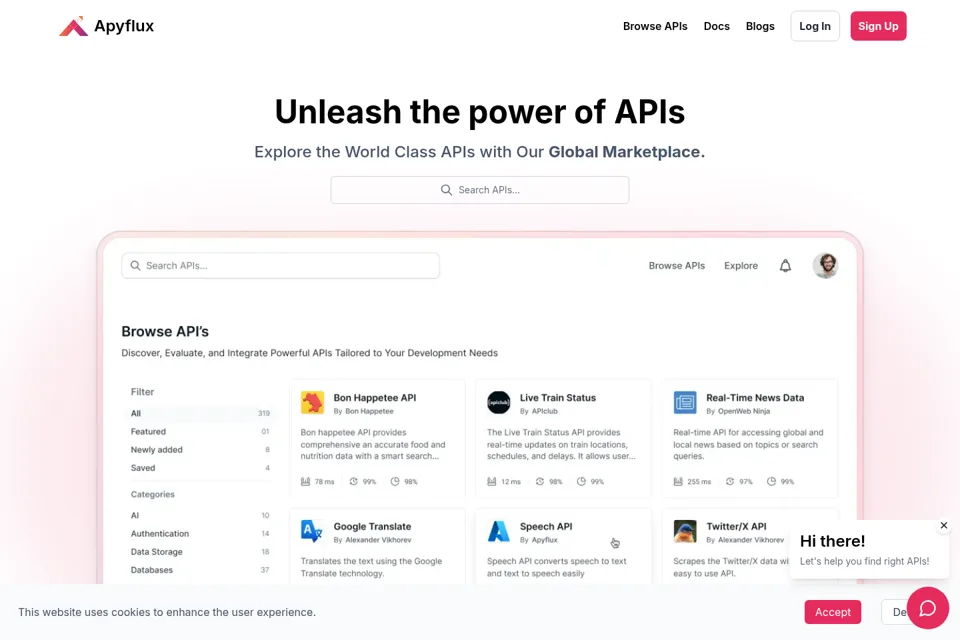 Landing page preview