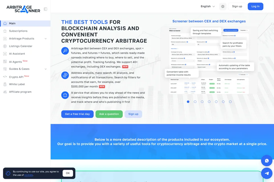 Landing page preview
