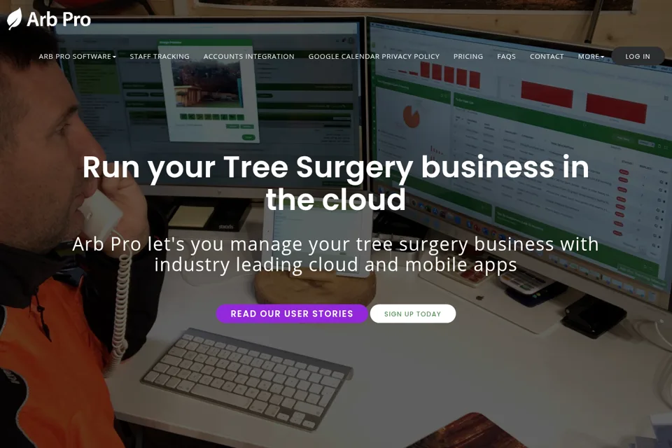 Landing page preview